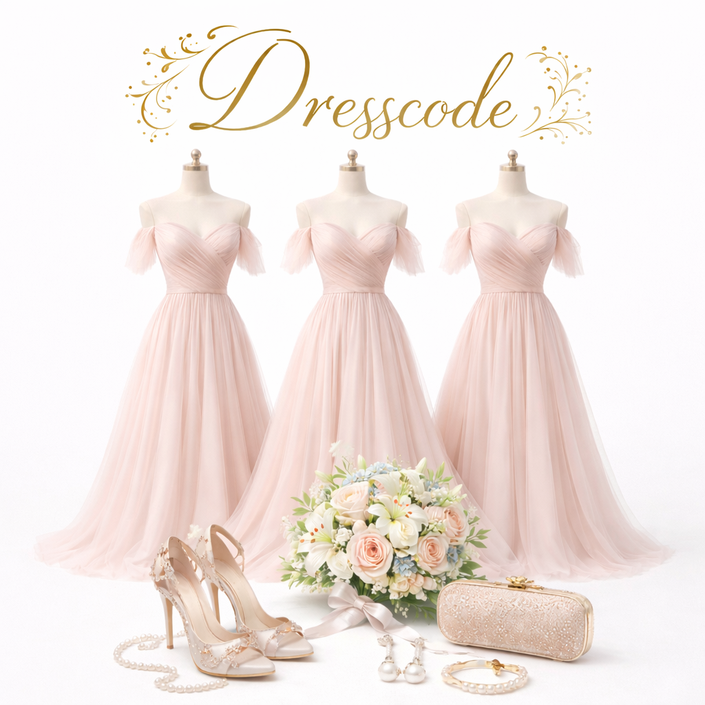 Festliche Kleider, Schuhe und Accessoires